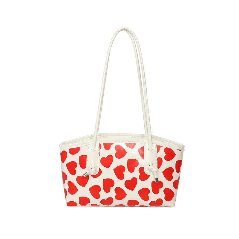 WoCasual Herz-Muster Tote Bag Brehn