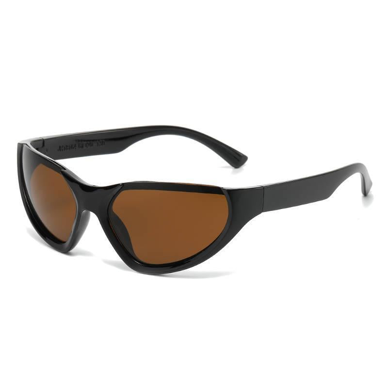 Damen Sportliche Fahrradsonnenbrille mit Windschnittigem Design Brehn