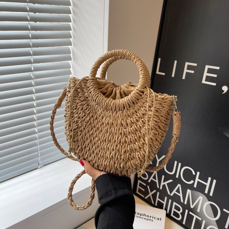 Handtasche mit Geflochtenen Details Brehn