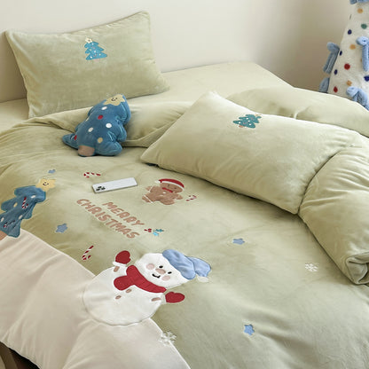 Gestepptes Kinder-Bettwäsche-Set