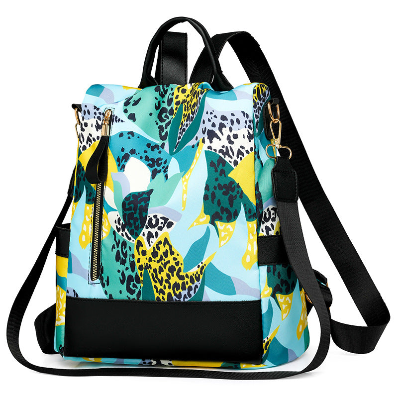 Blumenmuster Mehrfachfach Rucksack Brehn
