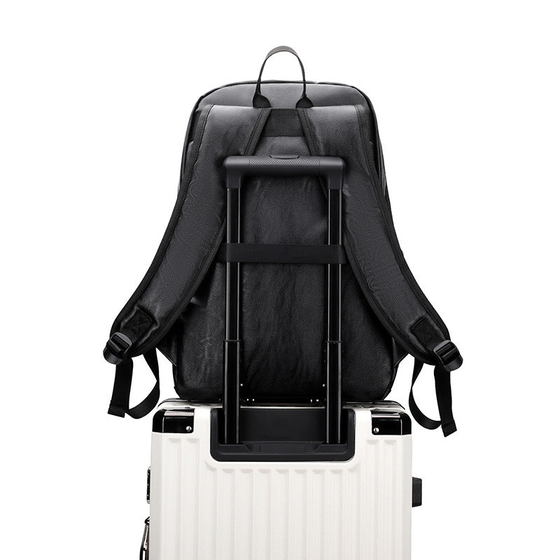 Stylische Leder-Rucksack Brehn