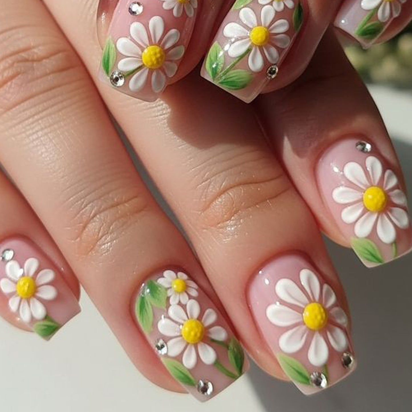 Blumen Design Gel Nagelkunst Set Brehn