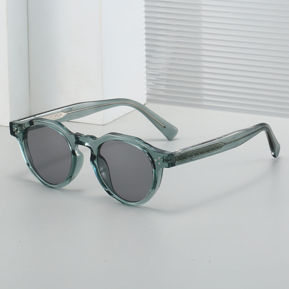 Damen Stilvolle Sonnenbrille im innovativen achteckigen Design Brehn