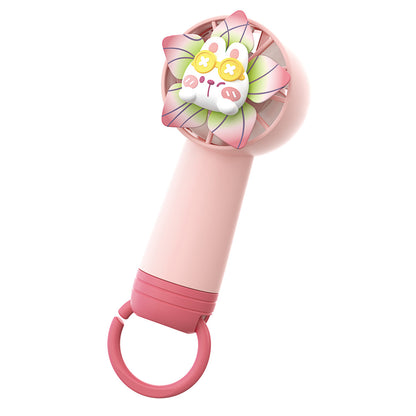 Unisex Tragbarer Handventilator mit fröhlichem Hasen-Motiv Brehn