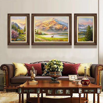 Scenic Landschaft Eingemachte Kunst Set