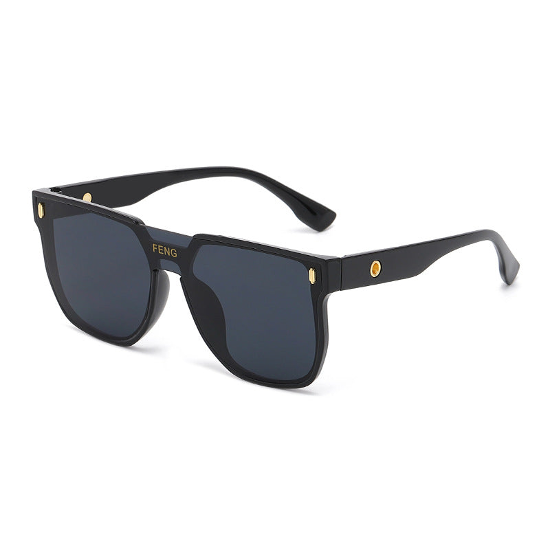 Damen modische Sonnenbrille im trendigen, geometrischen Design Brehn