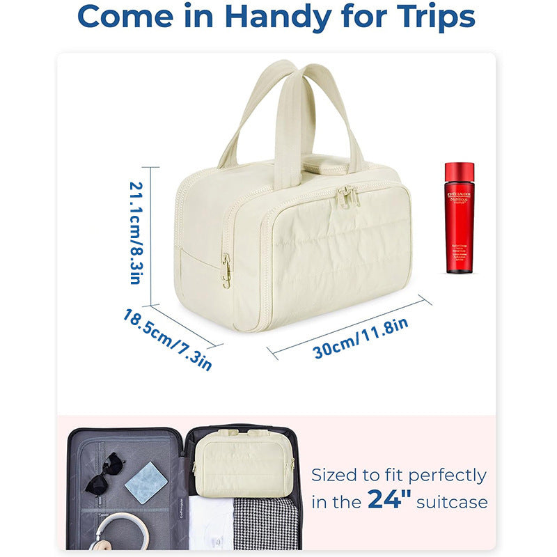 Damen Praktische und stilvolle Kosmetiktasche Brehn