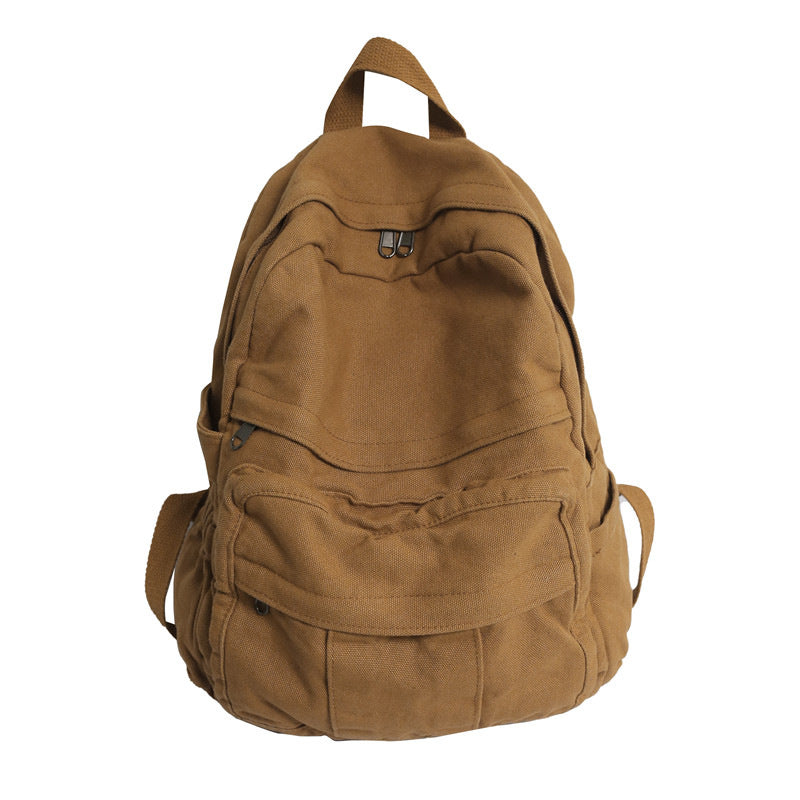 Multifunktionaler Canvas-Schulrucksack Brehn