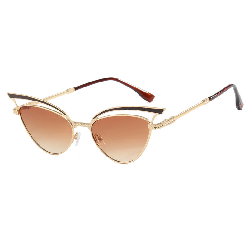 Damen Cat-Eye Brille mit filigranem Designelement Brehn
