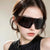 Herren Futuristische Schild Sonnenbrille Brehn