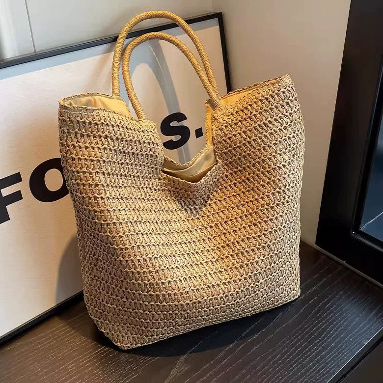 Handgefertigte Makramee-Strandtasche Brehn