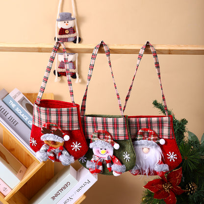 Verspielte Weihnachtsumhängetasche Brehn