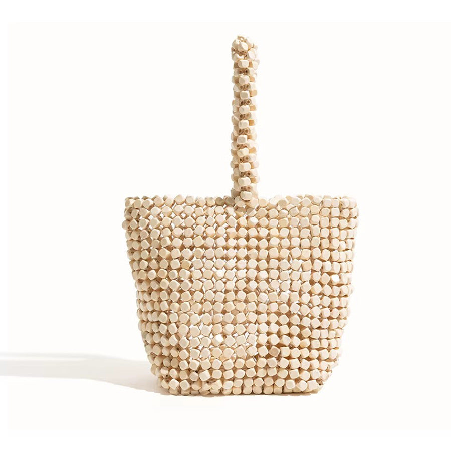 Handgefertigte Gewebte Bambus Schultertasche