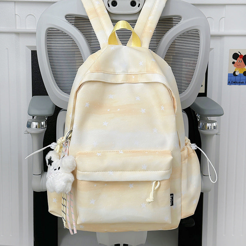 Adorable Stern-Muster Schule Rucksack