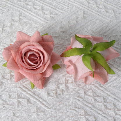 Elegante Stoff-Rosen-Haarspange