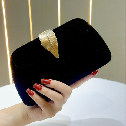 Elegante Samt Abend Clutch