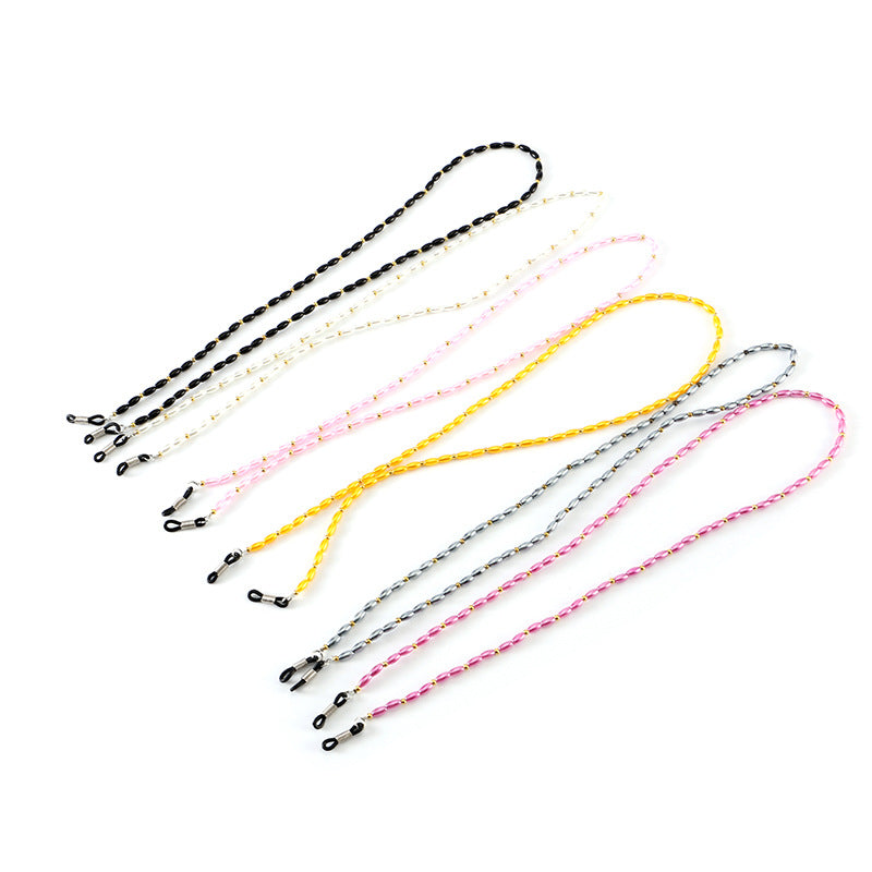 Stylische Perlenbrille Kette Brehn