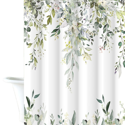 Florales Druck Duschvorhang Brehn