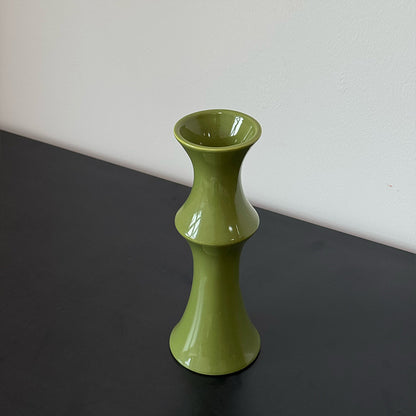 Skulpturaler glänzender Keramikvase