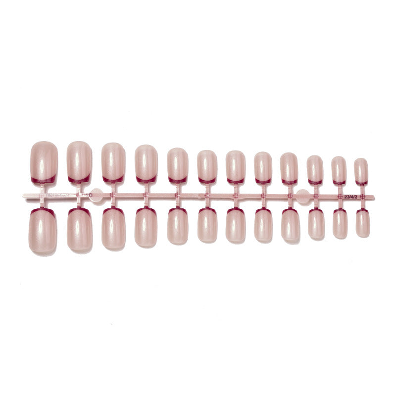 Französische Tip Press-On Nagel Set Brehn