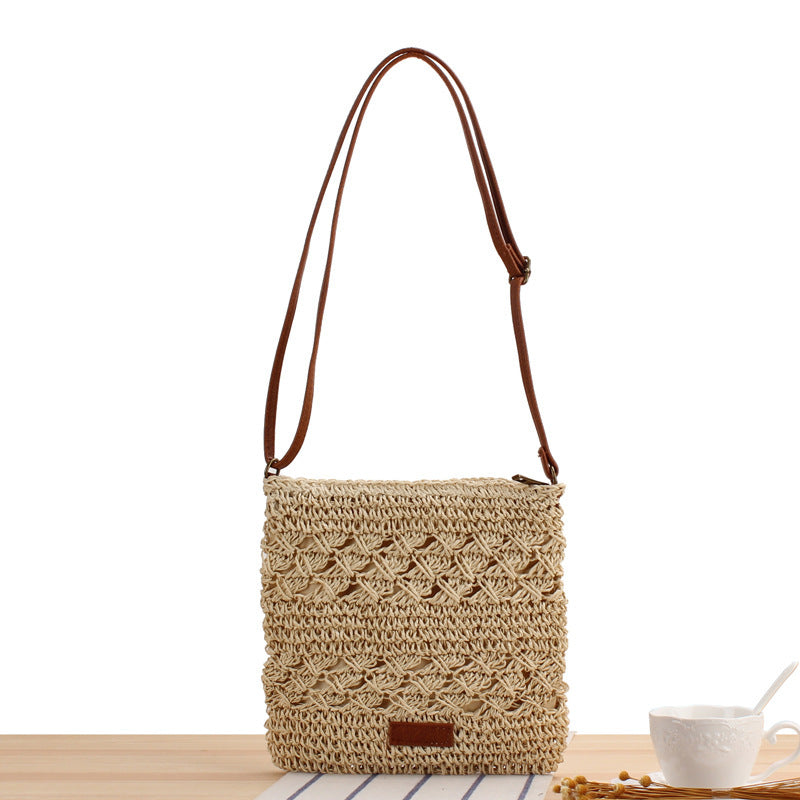 Handtasche mit Modischem Flechtmuster Brehn