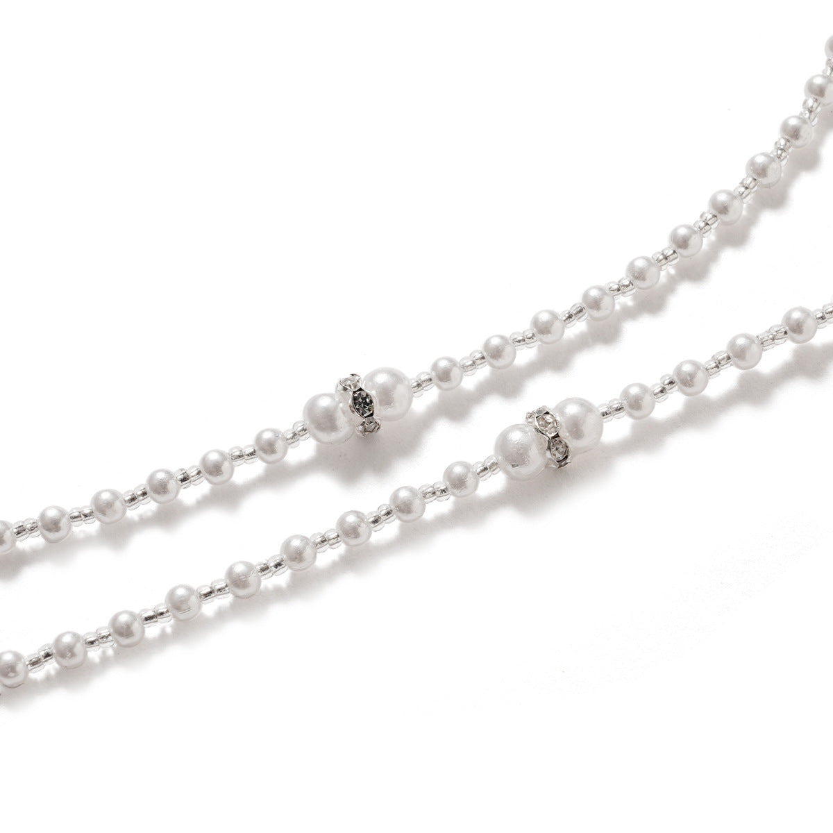 Elegante Perlenverzierte Brillen Kette Brehn