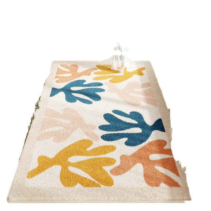 Künstlerisches Blatt-Design Teppich Brehn