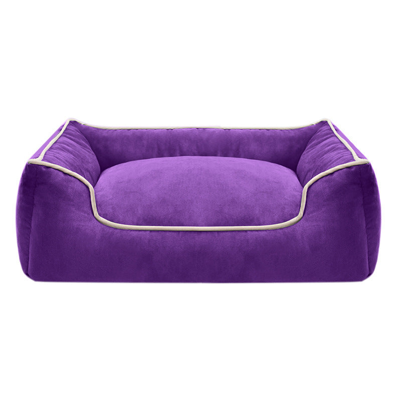 Premium Plüsch erhöhter Hundebett
