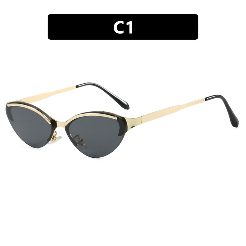 Damen Cat-Eye Sonnenbrille mit elegantem Gestell und UV-Schutz Brehn