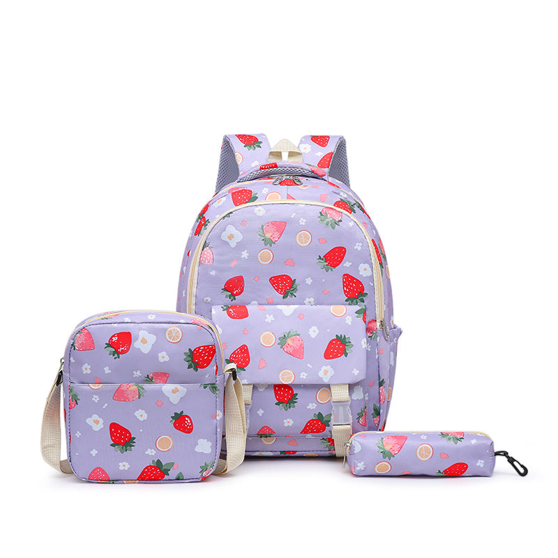 Rucksackset mit Fruchtigem Design Brehn