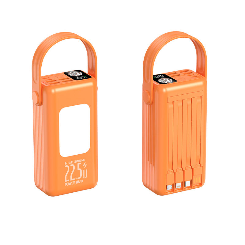 Tragbare Powerbank mit Ökologischen Materialien und Intelligenter Ladefunktion Brehn