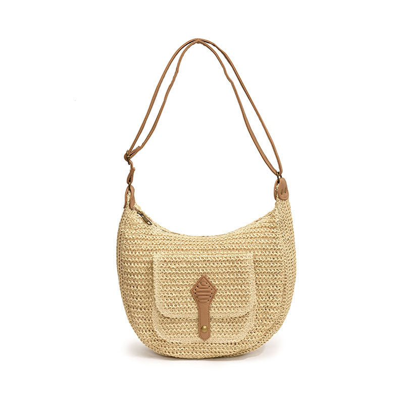 Handgefertigte Makramee-Hobo-Tasche Brehn