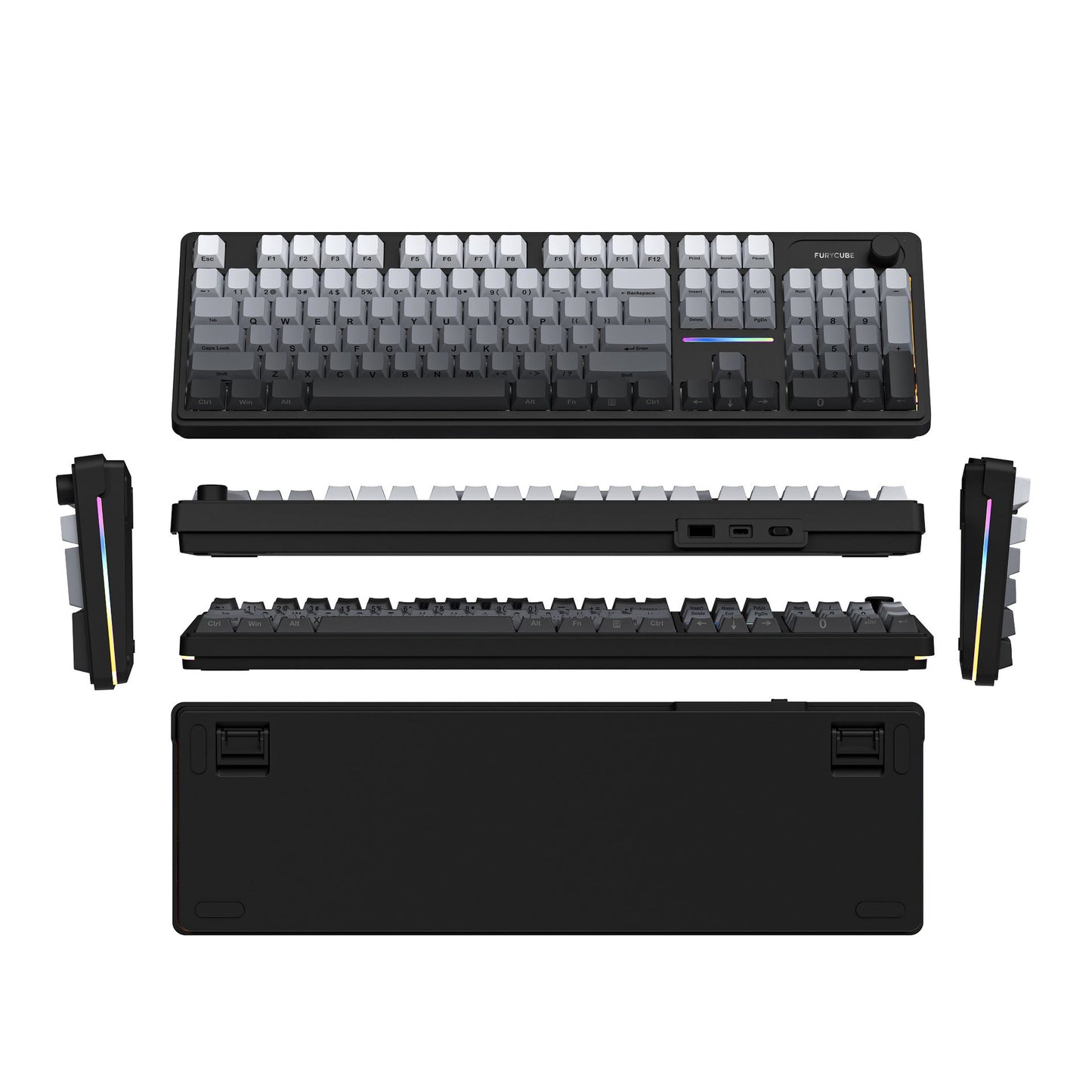 Ergonomische mechanische Tastatur Brehn