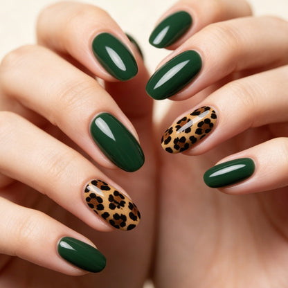 Luxe Leopardenmuster Nagelkunst Brehn