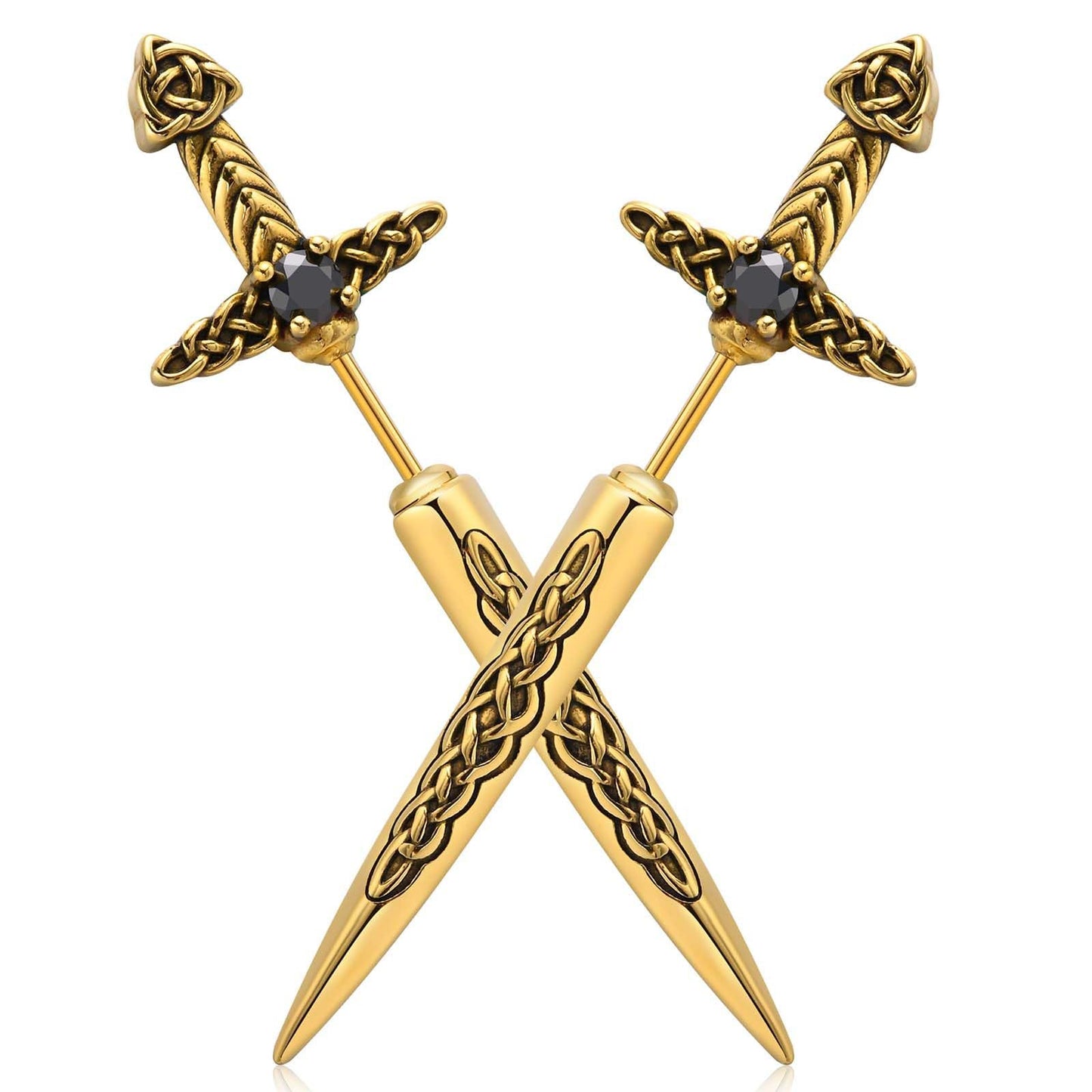 Gothic Schwertförmige Brosche Brehn