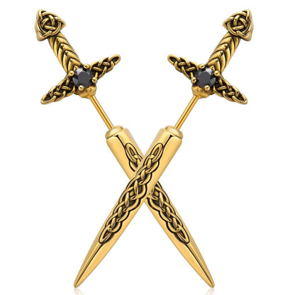 Gothic Schwertförmige Brosche Brehn