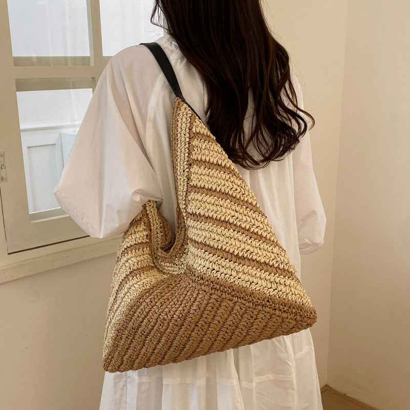 Kroko-Muster Strandtasche Brehn