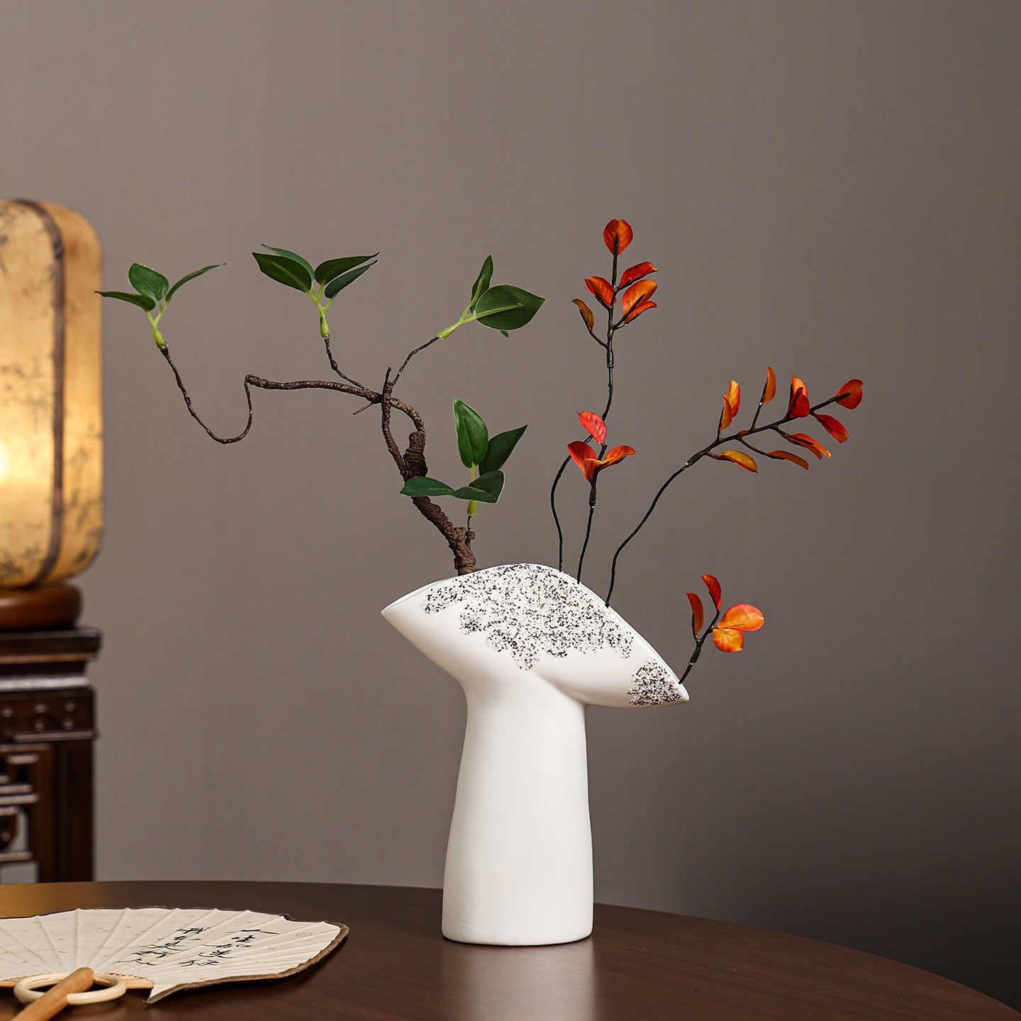 Abstrakte Keramik Kunst Vase