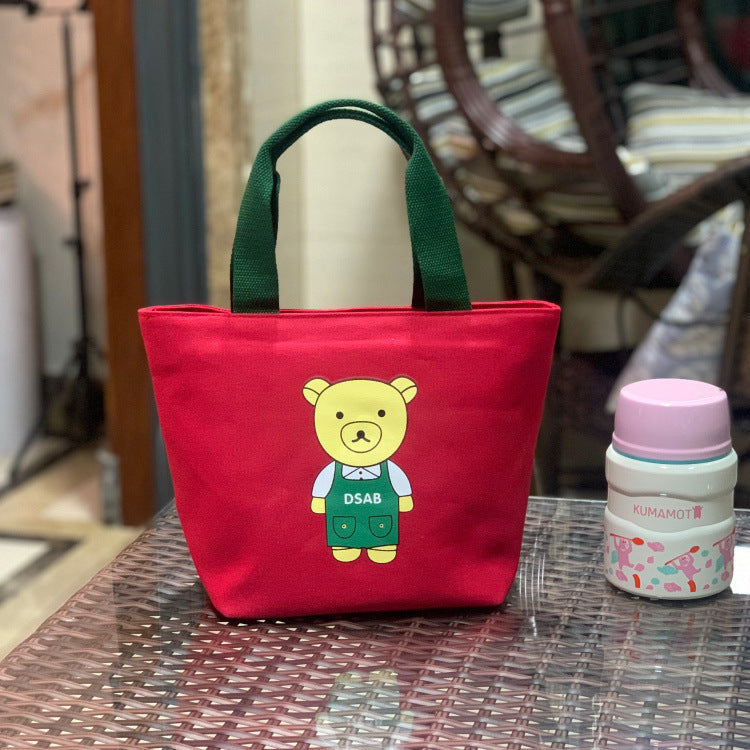 Süße Bärenmotiv Lunch Tasche Brehn