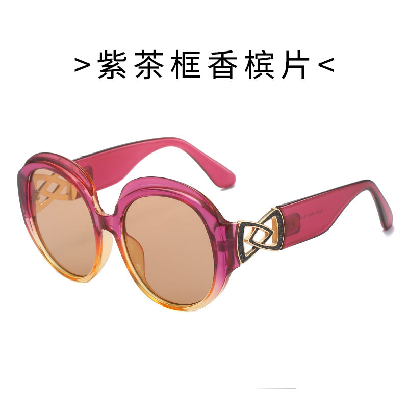 Damen Designer-Sonnenbrille mit luxuriösen Verzierungen Brehn
