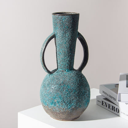 Strukturiert dekorative Keramikvase