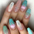 Floral und Edelstein Nagelkunst Verlängerungen Brehn