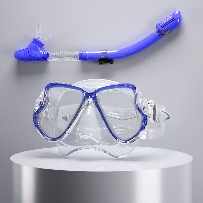 Tauchmaske mit Ergonomischem Design und Einem Flexiblen Schnorchel Brehn