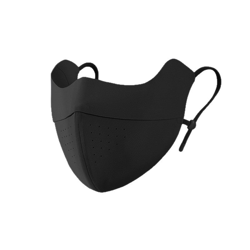 Dreidimensional konturierte atmungsaktive wiederverwendbare Gesichtsmaske mit verstellbaren Ohrschlaufen und Mikro-Luftlöchern Brehn