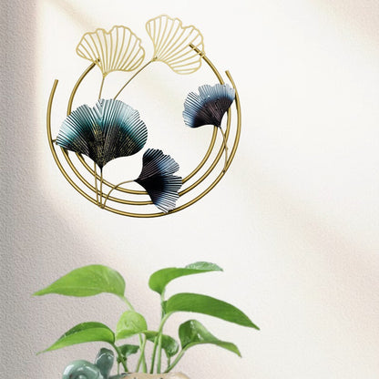 Elegante Botanische Metall Wandkunst Brehn