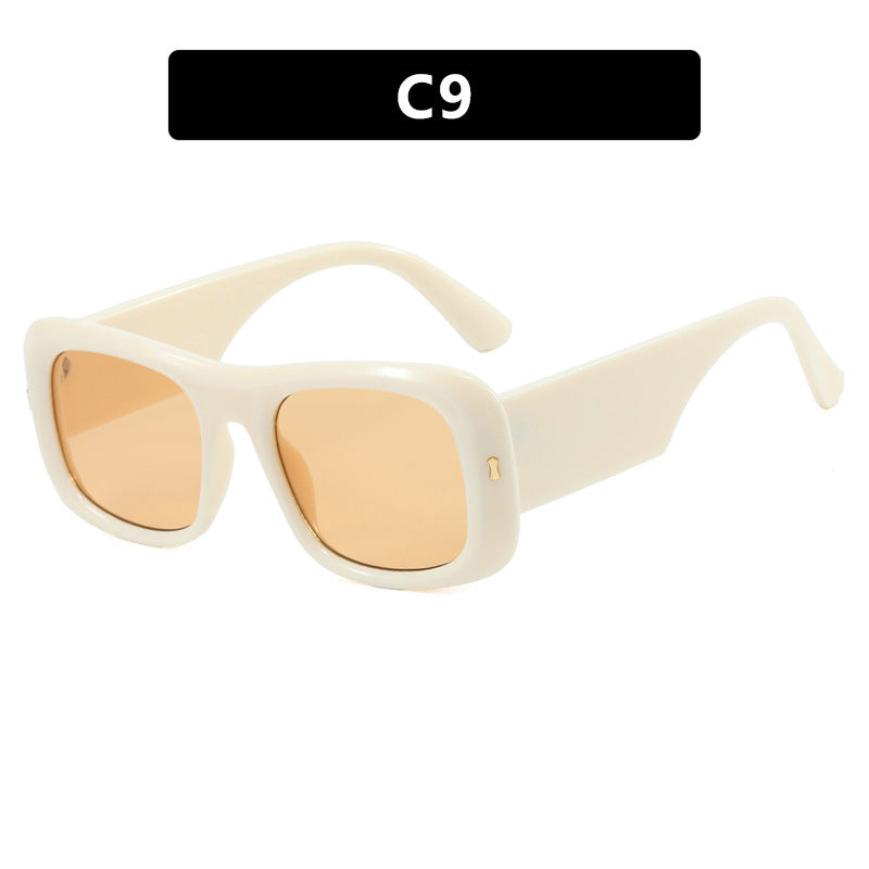 Damen quadratische Sonnenbrille mit reflexionsschützenden Gläsern und moderner Rahmenkonstruktion Brehn