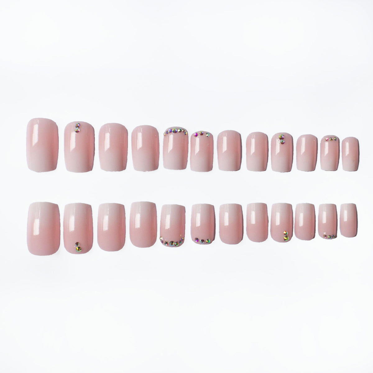 Kristallverzierter Nagelkunst-Kit