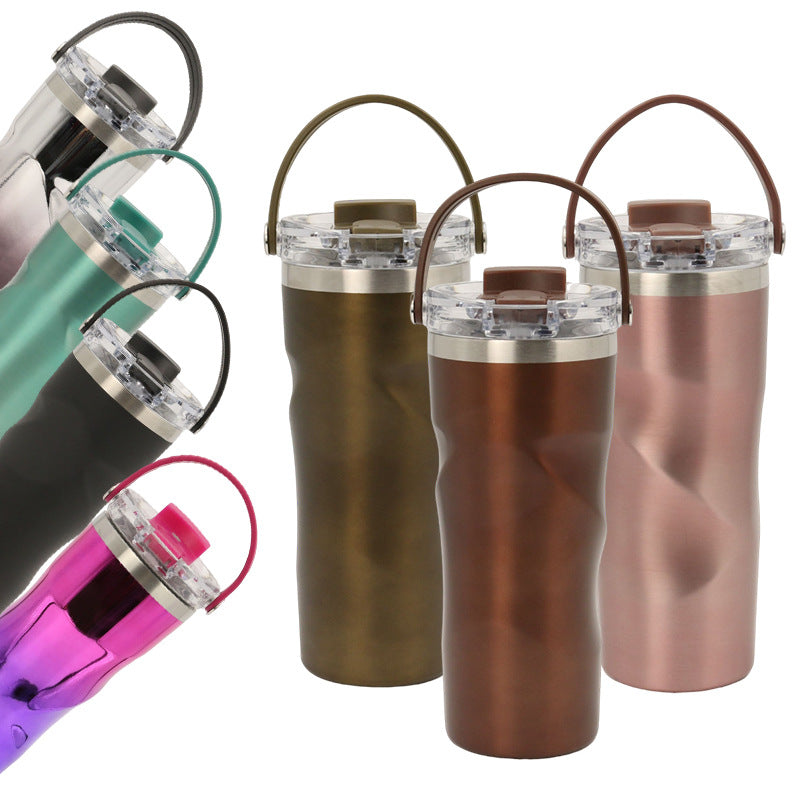 Damen isolierte Trinkflasche mit ergonomischem Design Brehn