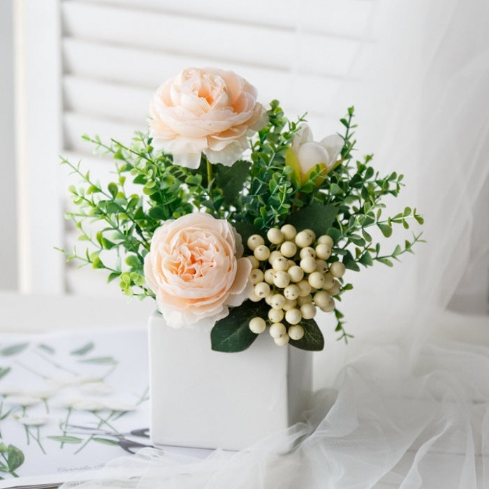 Premium Dekorative Florale Tischmitte